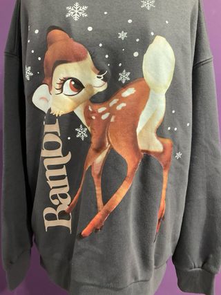 Sudadera Bambi Disney Talla S