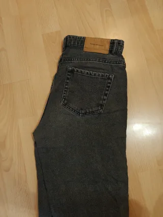 Tejanos Zara Talla 34 Azul