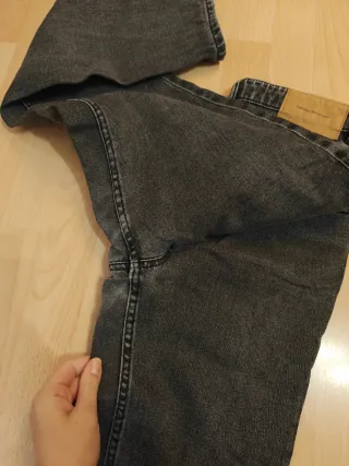 Tejanos Zara Talla 34 Azul