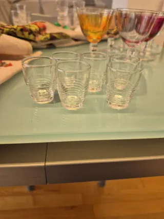 Bicchierini da shot vintage 6 pezzi