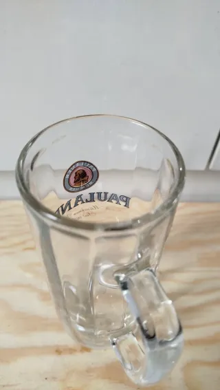 Bicchiere birra Paulaner