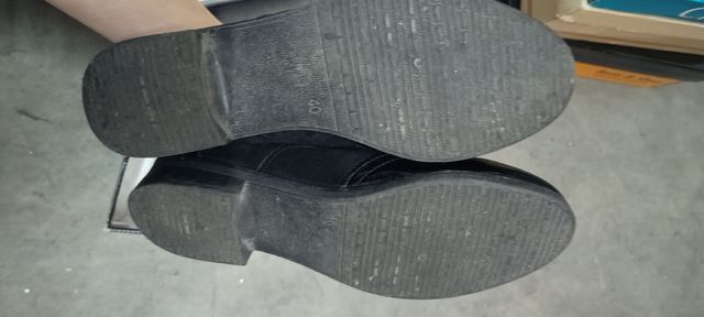 Zapatos de cordones negros mujer talla 40