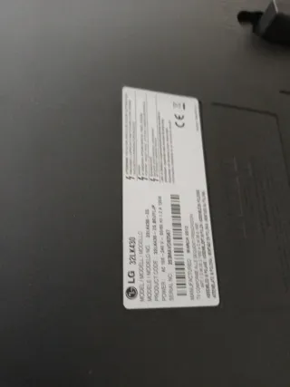 Televisor LG 32 Negro