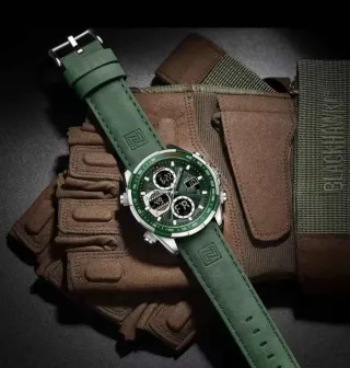 Reloj Naviforce Hombre Analógico Digital Verde