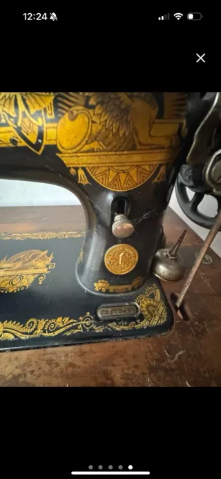 Máquina de coser Singer vintage