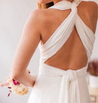 Vestido Novia Mimetik Barcelona Bohemio