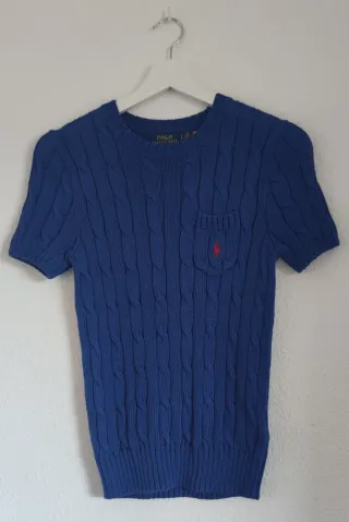 Camiseta Polo Ralph Lauren Punto Azul Talla S
