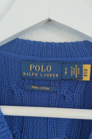 Camiseta Polo Ralph Lauren Punto Azul Talla S