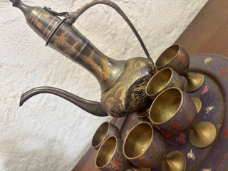 Lote Tetera Marroquí con Vasos