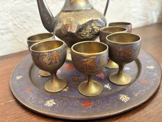 Lote Tetera Marroquí con Vasos