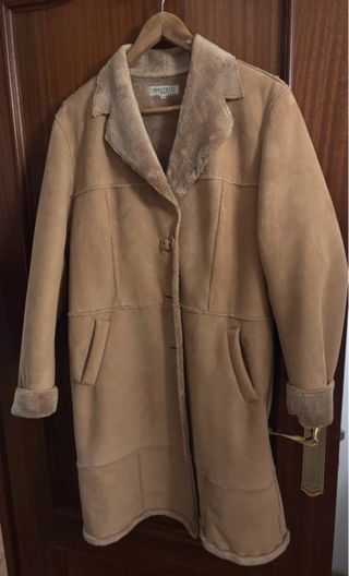 Abrigo Merletti Beige/Marrón Talla M