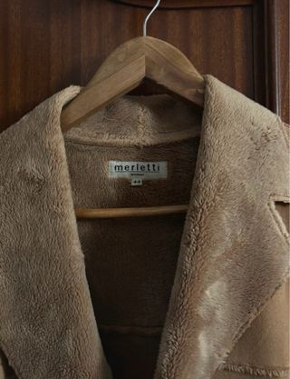 Abrigo Merletti Beige/Marrón Talla M