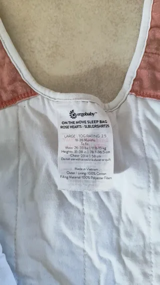 Saco dormir bebé Ergobaby