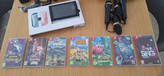 Nintendo Switch + Juegos y Accesorios