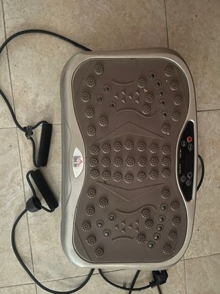 Máquina Vibratoria Fitness con Bandas