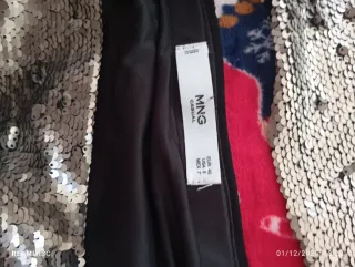 Conjunto fiesta lentejuelas plata