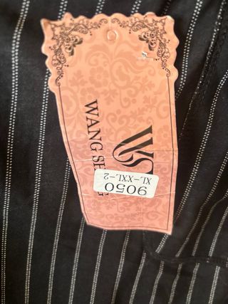 Pantalón de vestir a rayas Wang Se