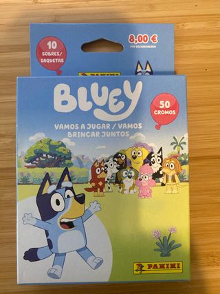Cromos Bluey Panini 50 cromos