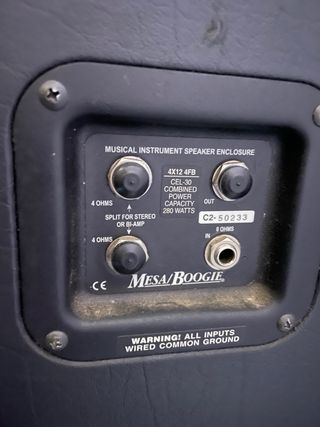 Pantalla MESA Boogie 4x12 Rectifier