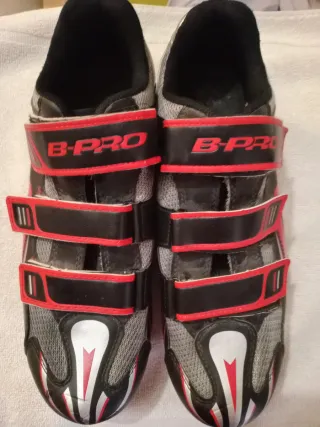 Zapatillas Ciclismo B-PRO Velcro talla 45