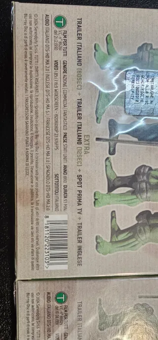 Tartarughe Ninja 1 & 2 Blu-ray Film