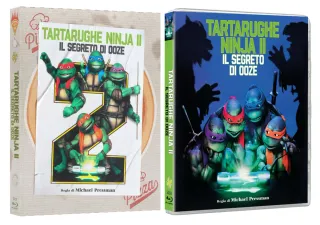 Tartarughe Ninja 1 & 2 Blu-ray Film