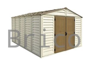 Caseta PVC Woodbridge Plus 405x324x233 cm - Duramax