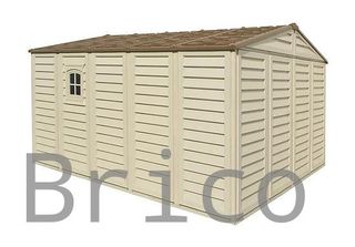 Caseta PVC Woodbridge Plus 405x324x233 cm - Duramax