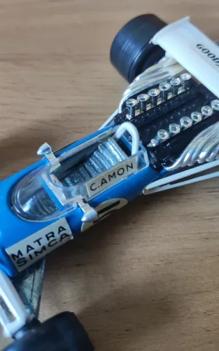 Modellino vintage Politoys Matra FK1 F1 Scala 1:32