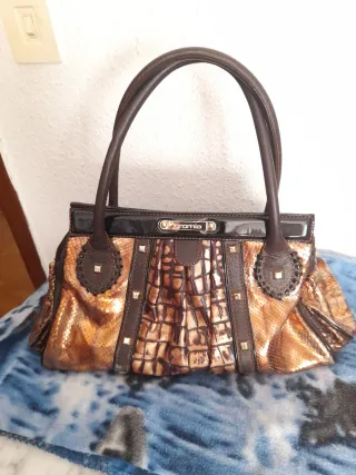 Bolso de piel Cromia