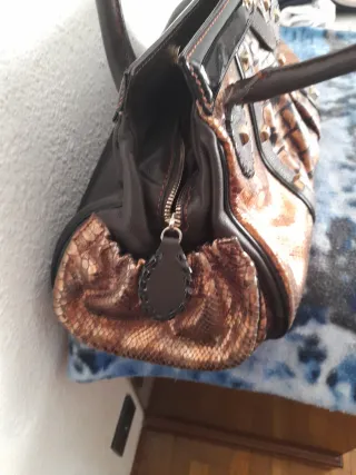 Bolso de piel Cromia