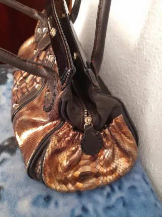 Bolso de piel Cromia