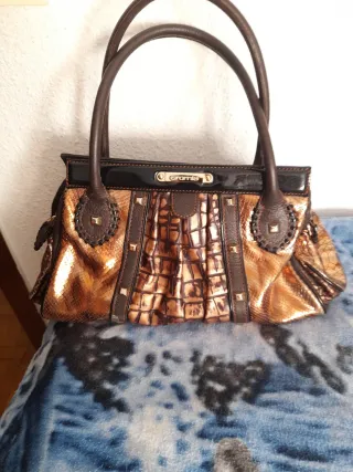 Bolso de piel Cromia