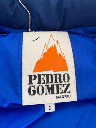 Chaleco Pedro Gómez Azul Talla M