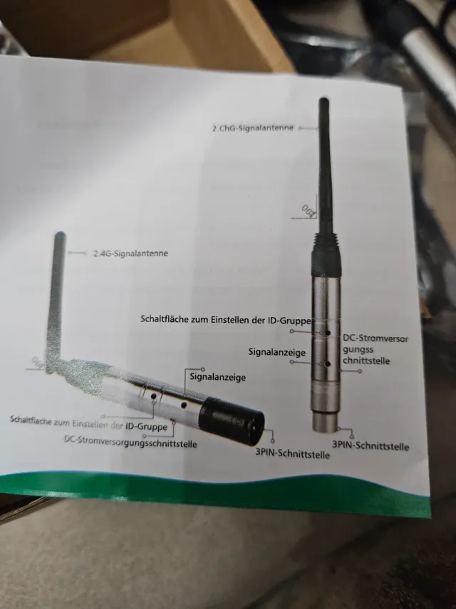 Emissor/Receptor XLR Sem Fio. Oferta.