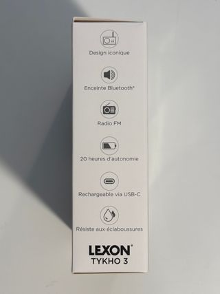 Altavoz bluetooth Lexon Tykho 3 Purple nuevo