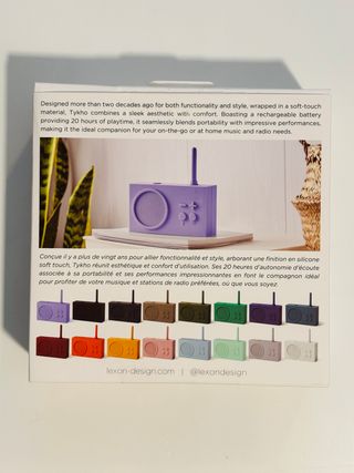 Altavoz bluetooth Lexon Tykho 3 Purple nuevo