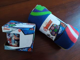 Tazza e Plaid Avengers Marvel