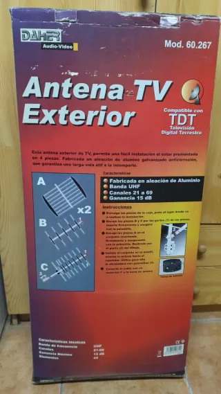 Antena TV Exterior DAHER Mod. 60.267