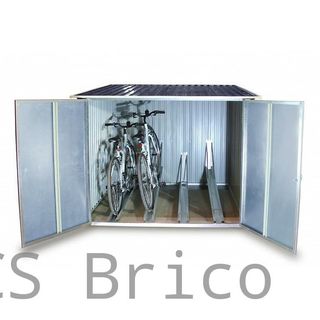 Caseta Metálica Guarda Bicicletas 202x196x140 cm - Duramax