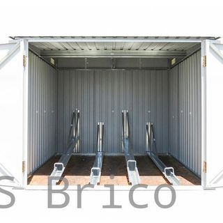 Caseta Metálica Guarda Bicicletas 202x196x140 cm - Duramax