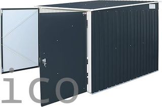 Caseta Metálica Guarda Bicicletas 202x196x140 cm - Duramax