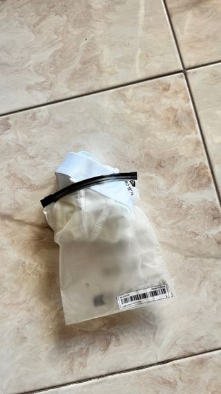 Boxer bianco trasparente taglia unica