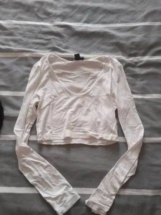 Tops  manga larga talla S diferentes colores