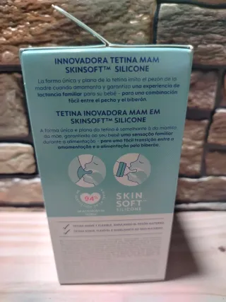 MAM Feel Good Biberón de Cristal 170 ml 0+ m