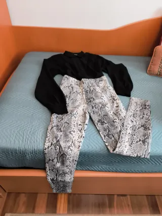 Conjunto mujer: pantalón y camisa