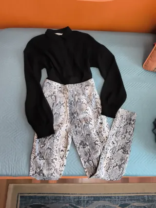 Conjunto mujer: pantalón y camisa