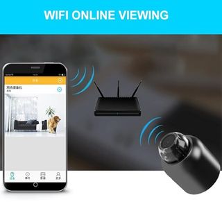 Mini Camara Espia IP Wifi a Tiempo Real