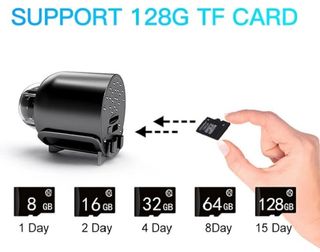 Mini Camara Espia IP Wifi a Tiempo Real