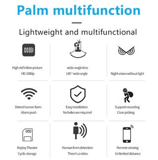 Mini Camara Espia IP Wifi a Tiempo Real